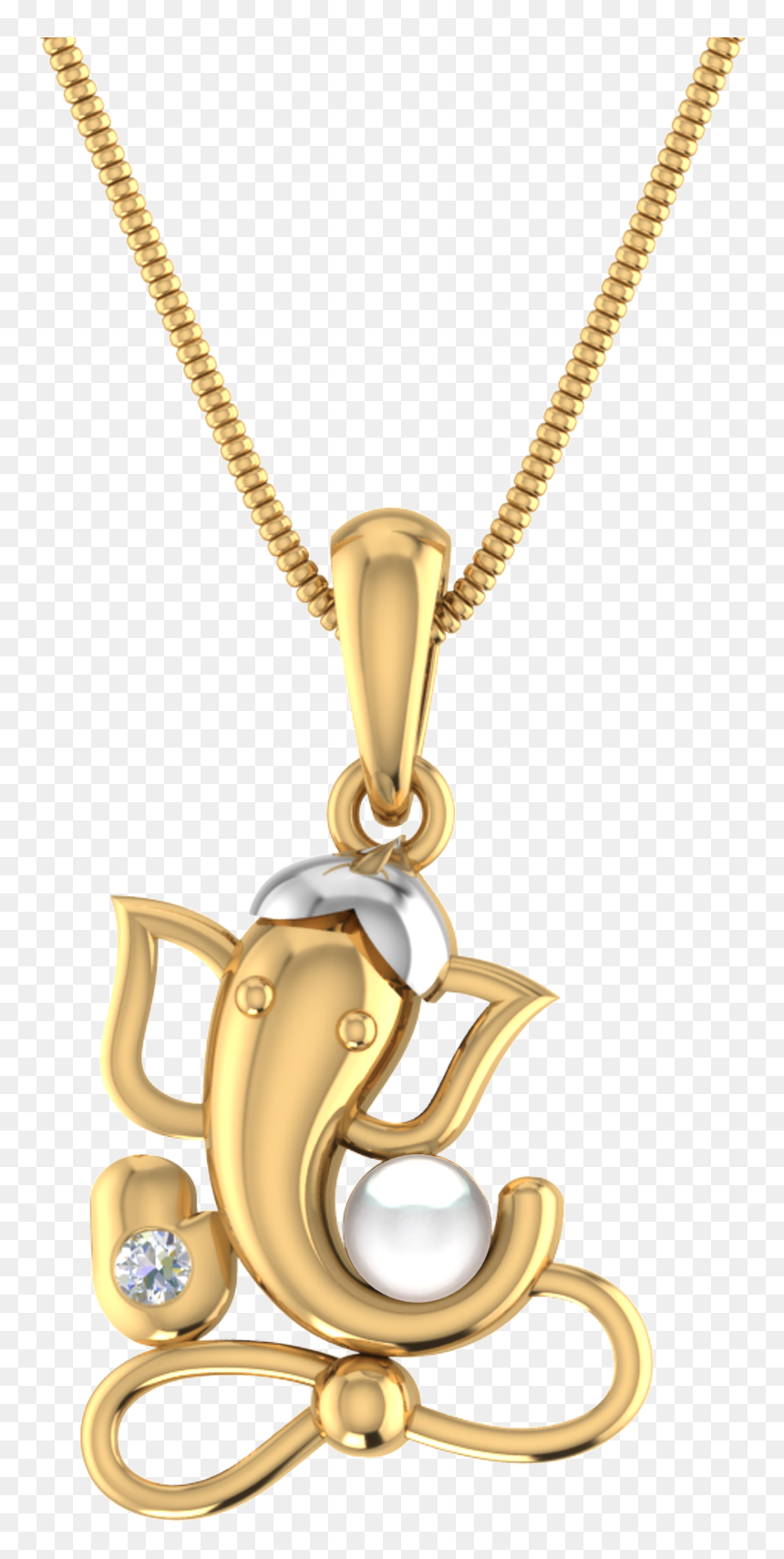 Ganesha Shaped Jewellery Png, Transparent Png - ganesha symbol png