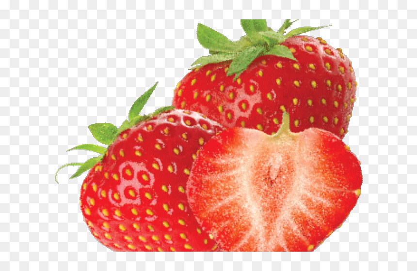 Transparent Orange Slice Clipart - Strawberry, HD Png Download - strawberry png images