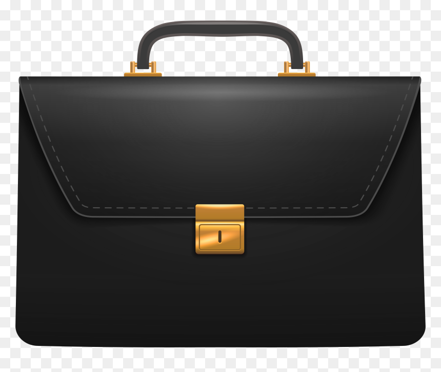Black Bag Png Clip Art, Transparent Png - bag clipart png
