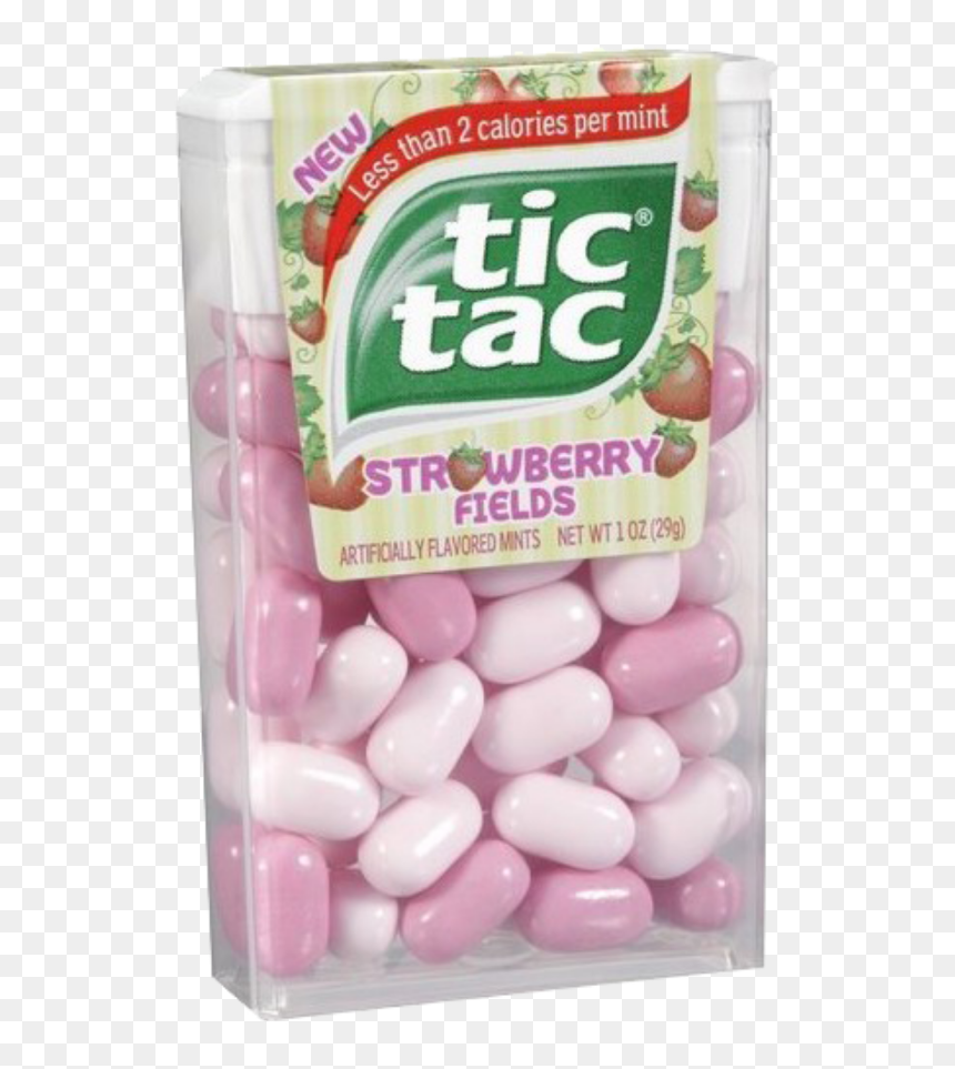 Tictac Aesthetic Strawberry Png Overlay Edit - Tic Tac Orange, Transparent Png - strawberry png images