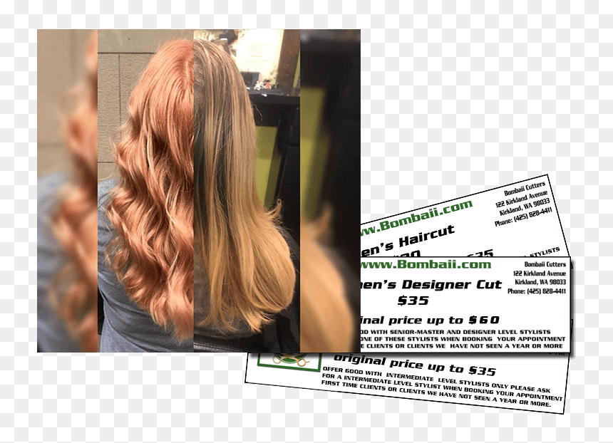 Hairdo Before And After - Blond, HD Png Download - men hair only png