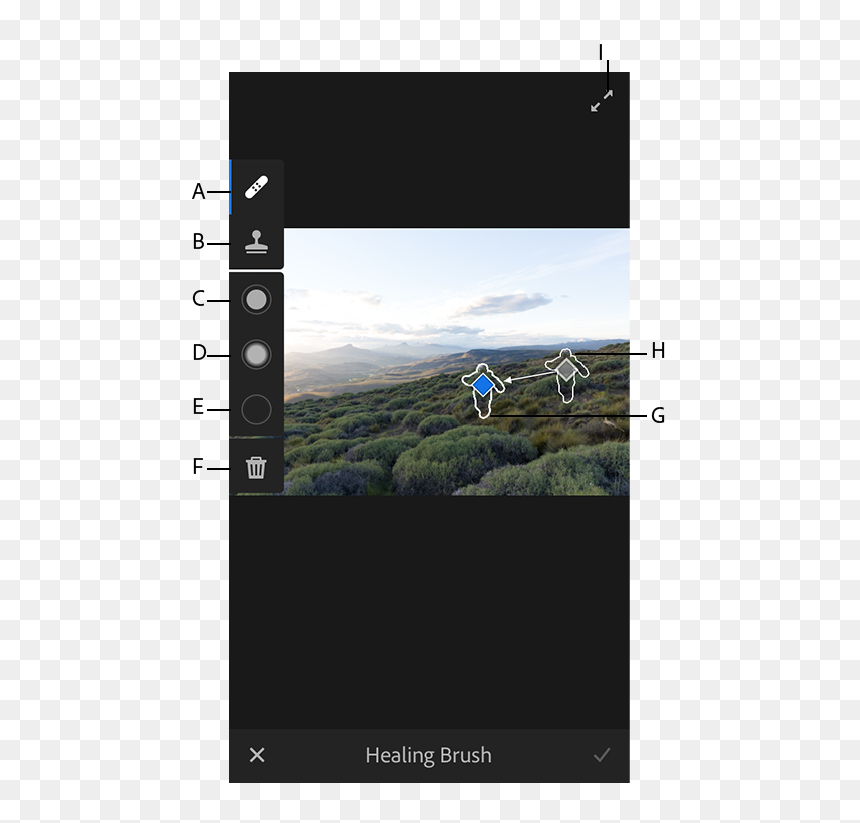 Using The Heal Tool, HD Png Download - blazer png for photoshop