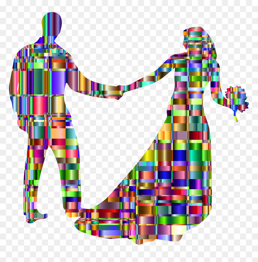 This Free Icons Png Design Of Checkered Chromatic Marriage - Groom Image Png Format Indian, Transparent Png - marriage design png