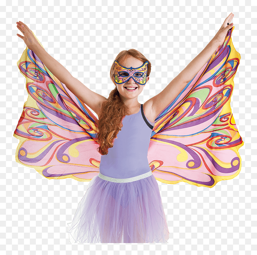 Fanciful Wings For Dress-up - Dreamy Dress Ups Wings Fairies, HD Png Download - kids dresses png