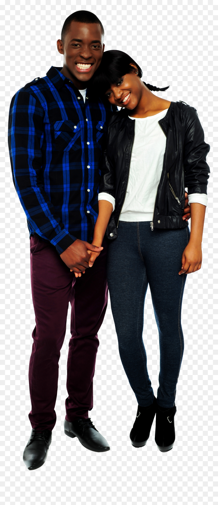 Love Couple Free Png Image - African Young Couples, Transparent Png - couple images png