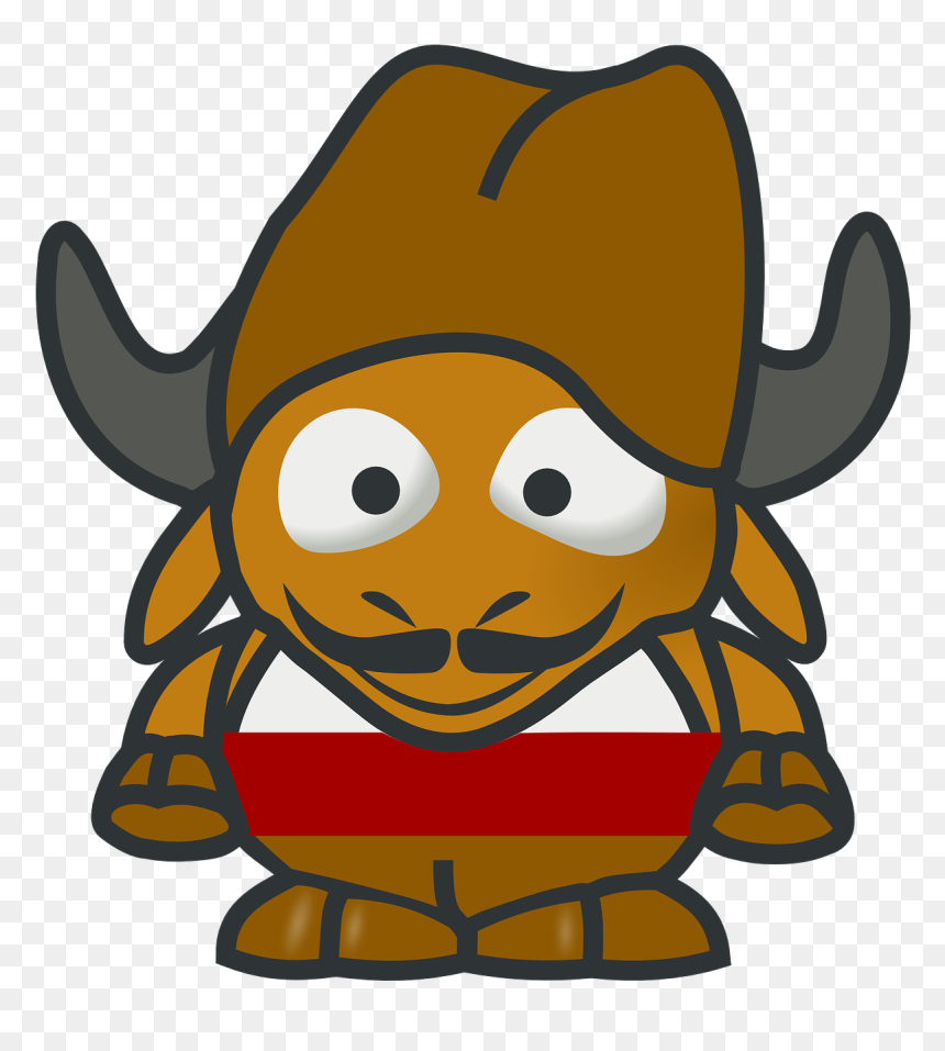 Baby Gnu, HD Png Download - buffalo png images