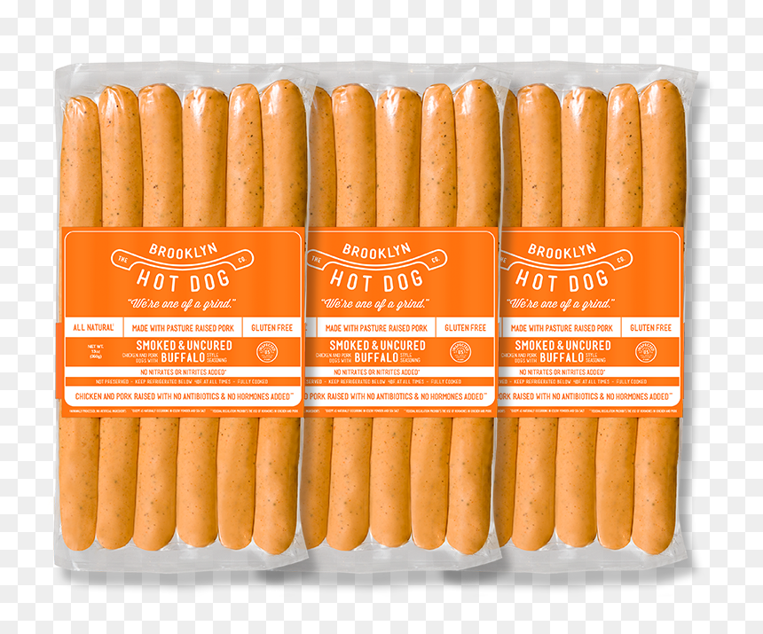 1 Pack Of Hot Dogs, HD Png Download - buffalo png images