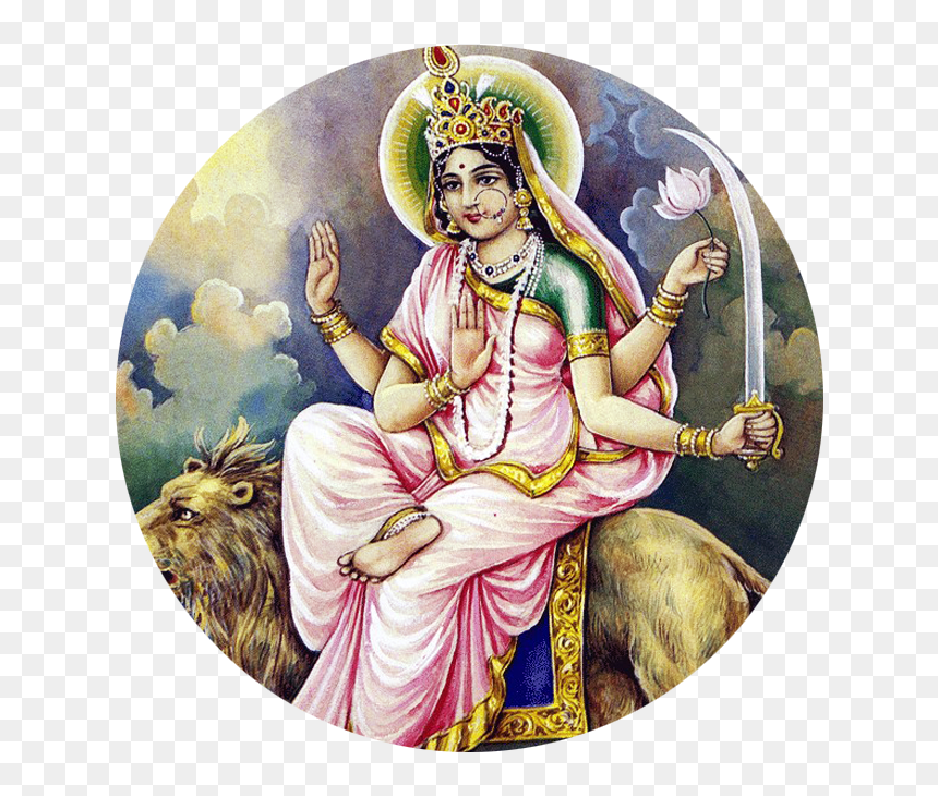 Katyayani, HD Png Download - lord durga devi png
