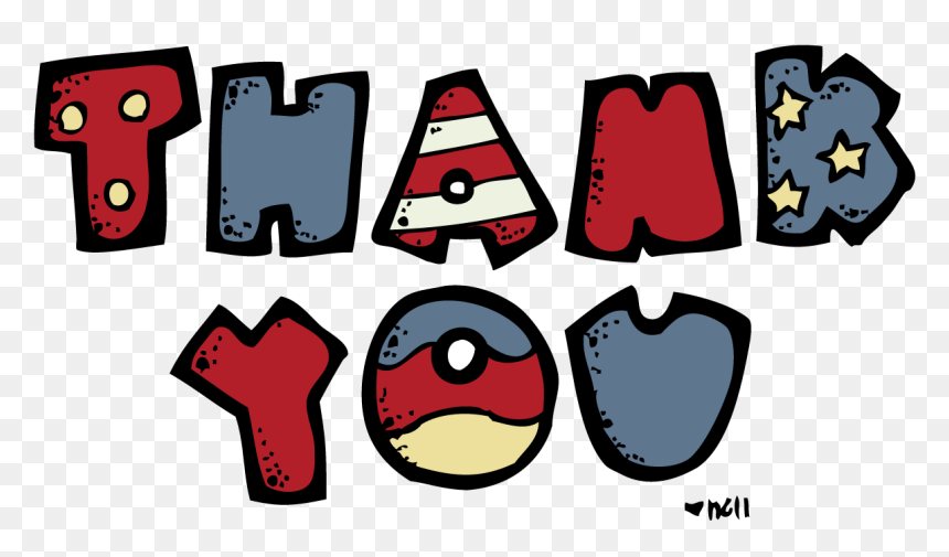 Melonheadz Clipart Patriotic - Patriotic Thank You Clipart, HD Png Download - thanks you png