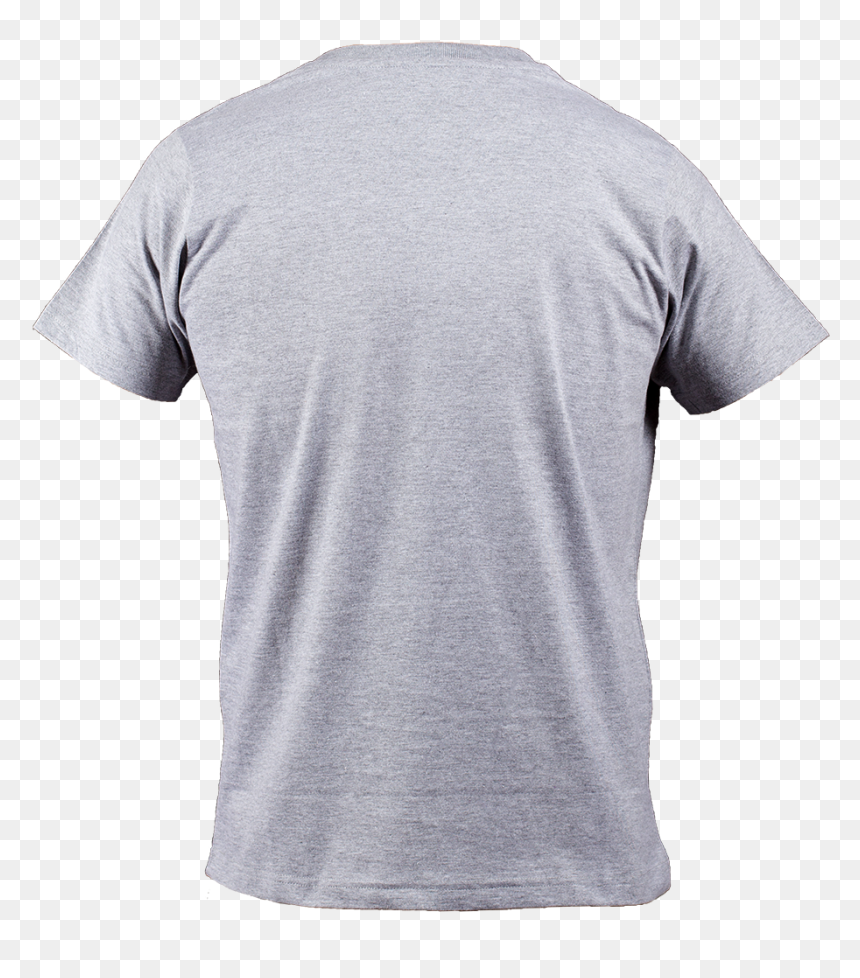 Man Gray T Shirt Clipart Transparent - T Shirt Backside Png, Png Download - shirt png images