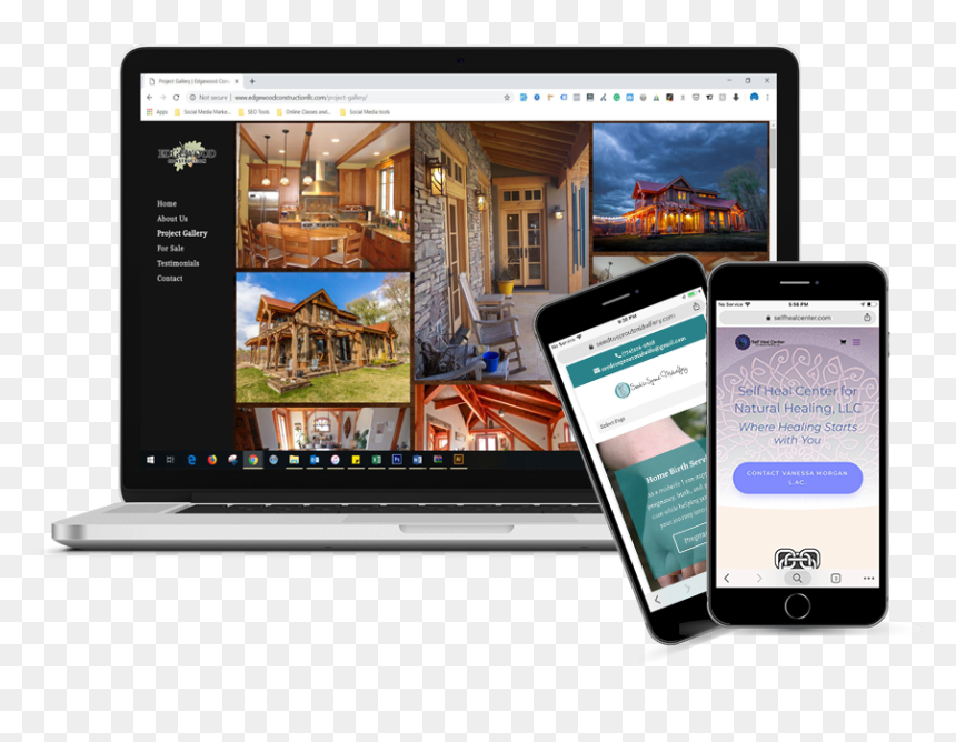 Netbook, HD Png Download - web design image png