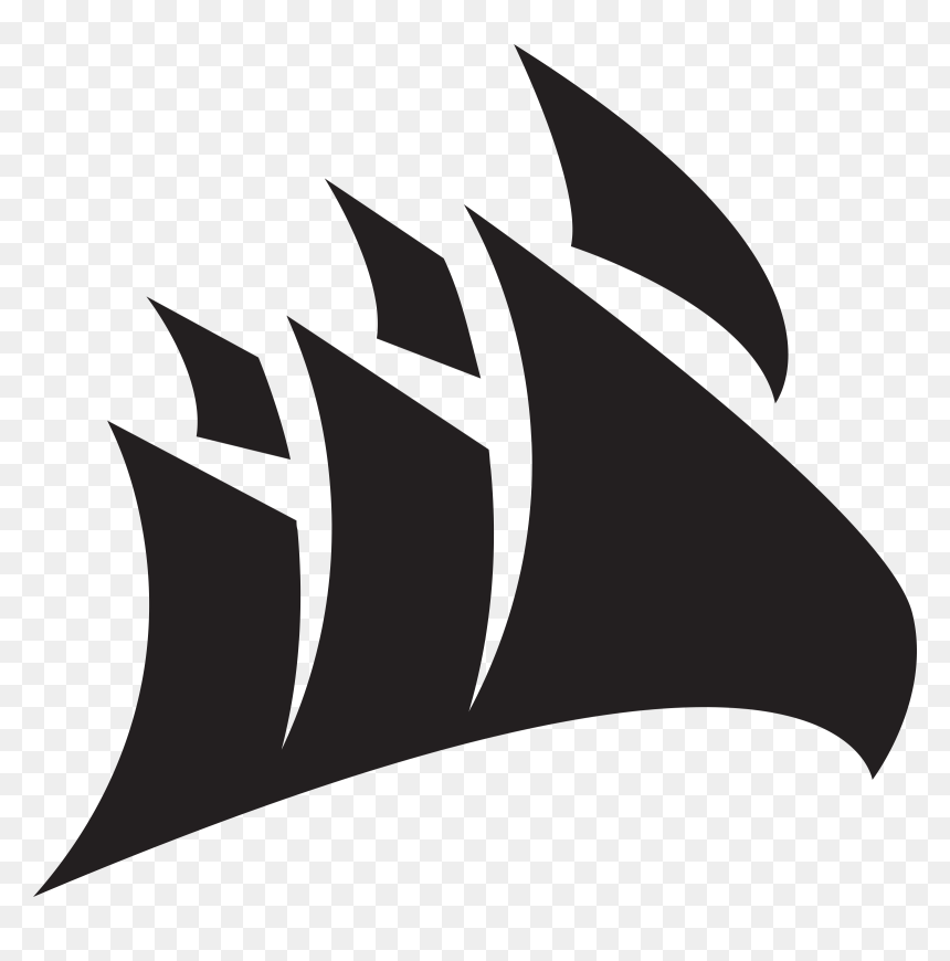 Transparent Corsair Logo Png, Png Download - corsair png