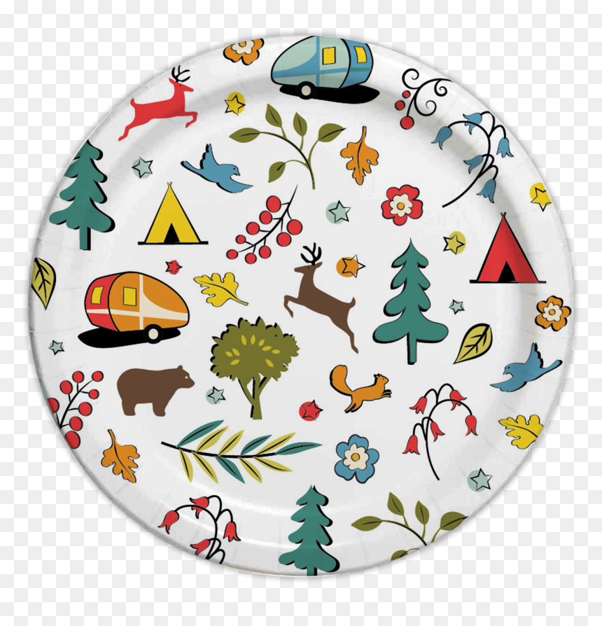 Circle, HD Png Download - disposable plates png