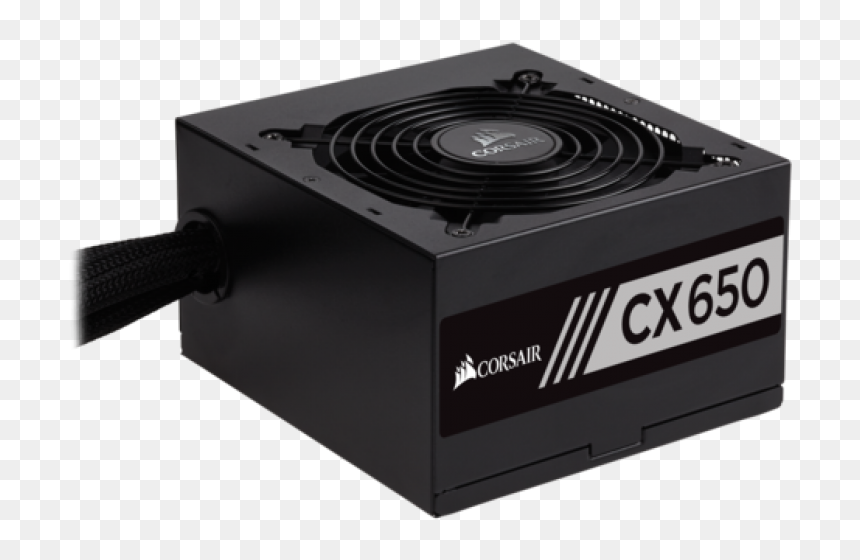 Corsair Cx Series™ Cx650 650 Watt 80 Plus® Bronze Certified - Alim Corsair Vs750, HD Png Download - corsair png
