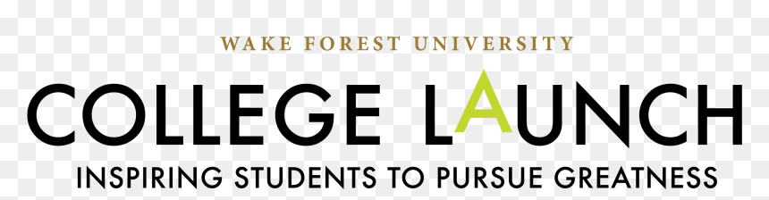 Wake Forest College Launch For Leadership, HD Png Download - wake forest logo png