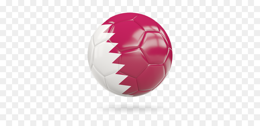 Glossy Soccer Ball - Qatar Soccer Ball Png, Transparent Png - soccer icon png