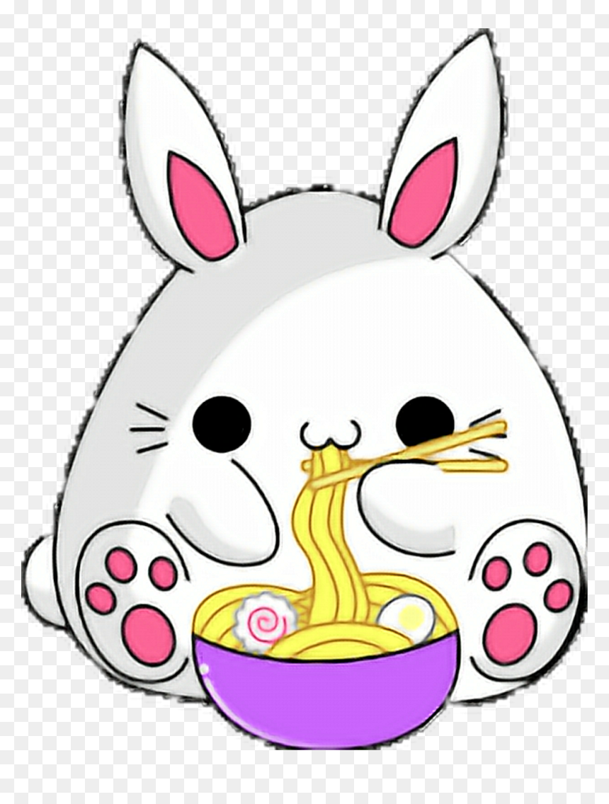 More Like Oi By - Cute Kawaii Rabbit Cartoon, HD Png Download - kawaii bunny png
