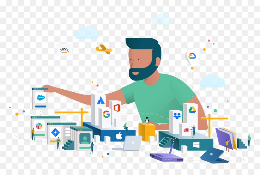 Auth And Management For Sso, Ldap, Radius, Mac, Windows, - Png Management, Transparent Png - illustration png
