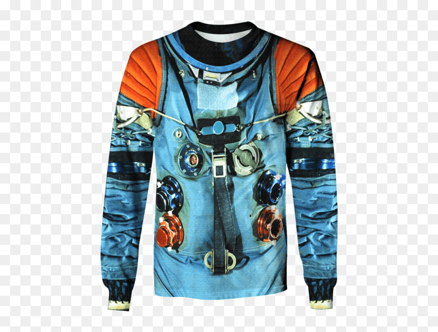 Space Suit Shirt, HD Png Download - astronaut suit png
