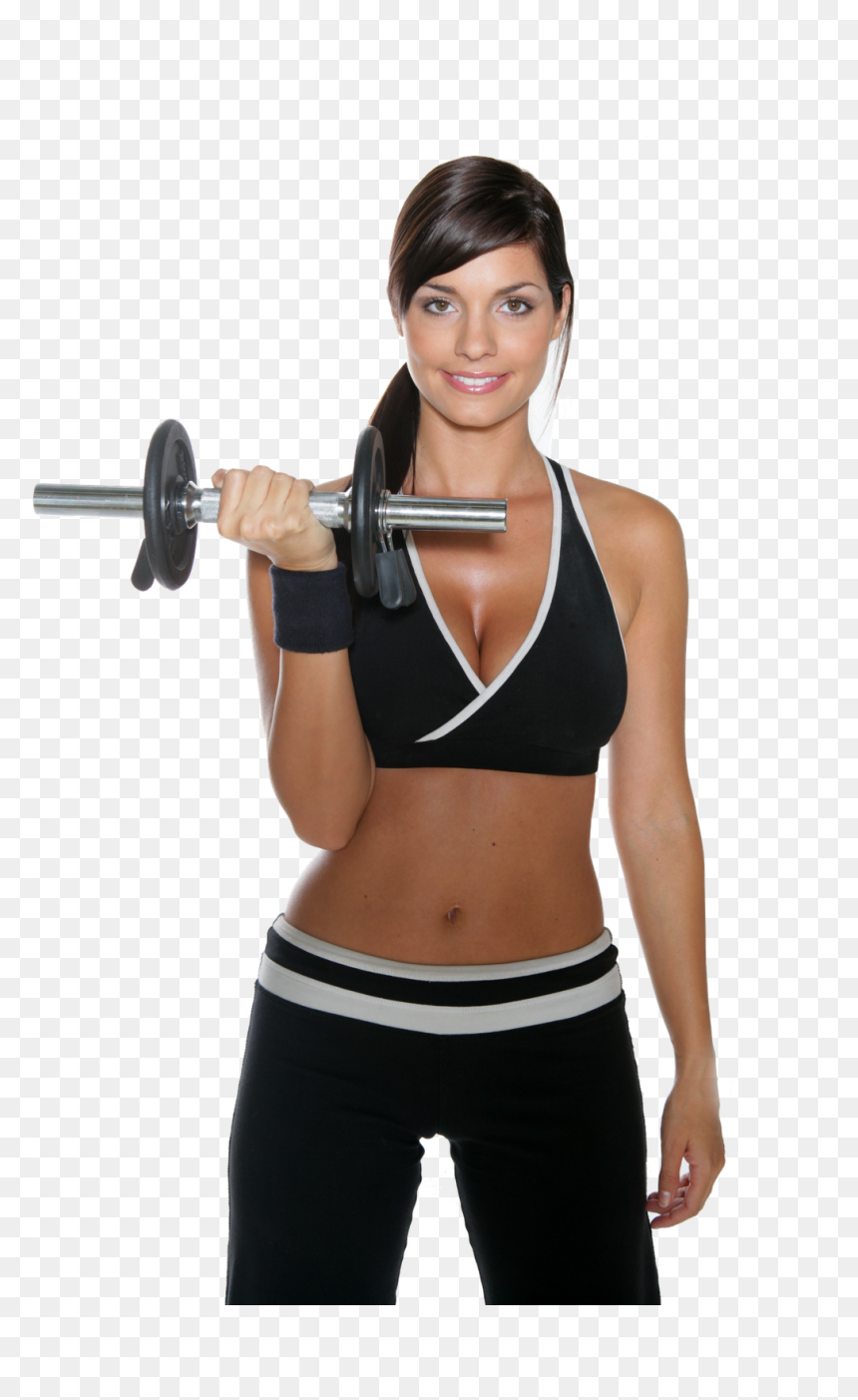 Mujer De Gym Png, Transparent Png - chicas png