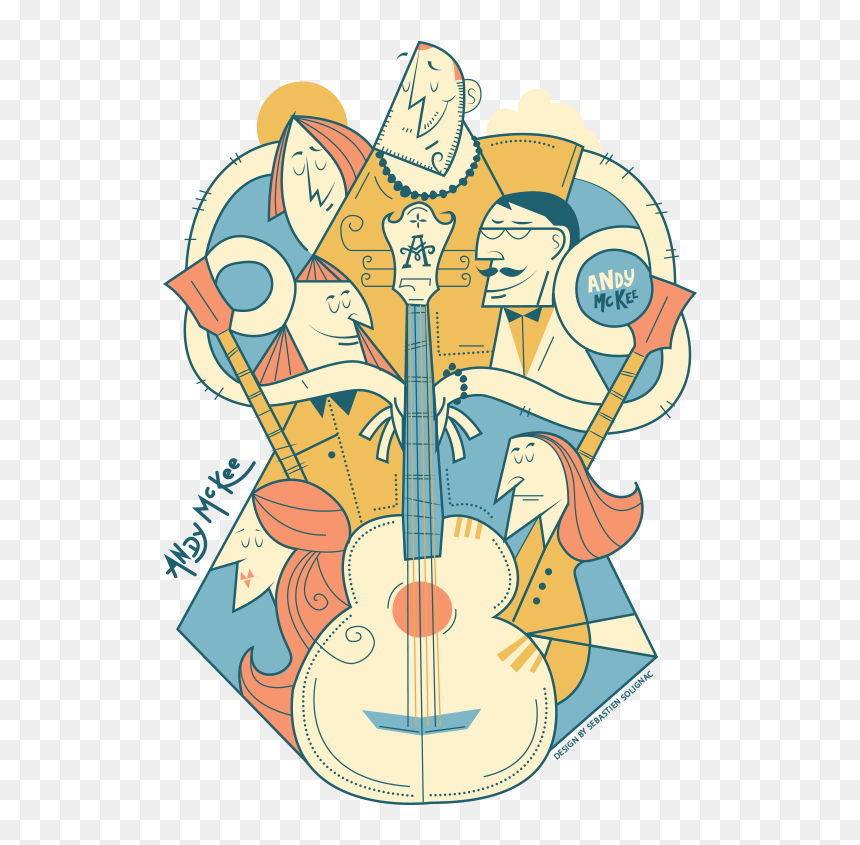 Andy Mckee"s Musicarium - Andy Mckee, HD Png Download - illustration png