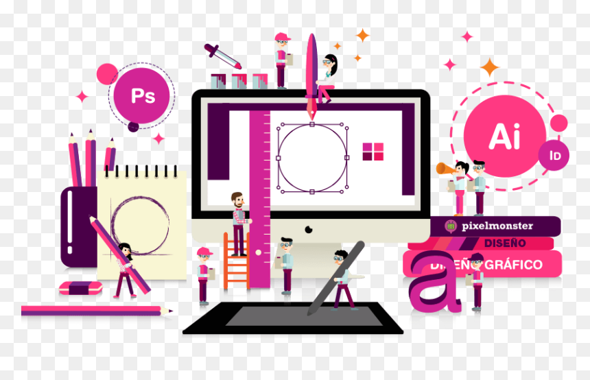 Areas Del Diseño Grafico, HD Png Download - diseño grafico png