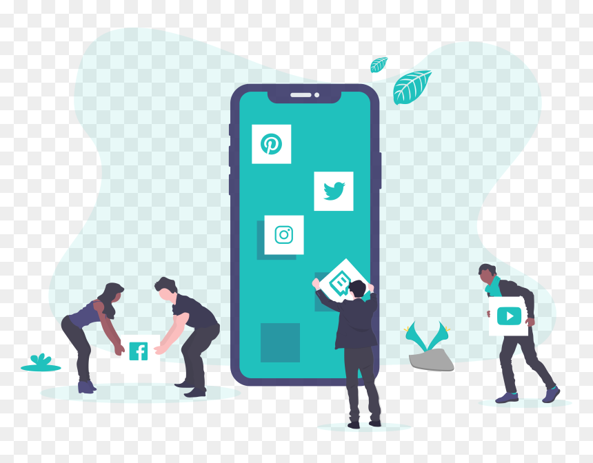 Img - Social Media Management Advert, HD Png Download - illustration png