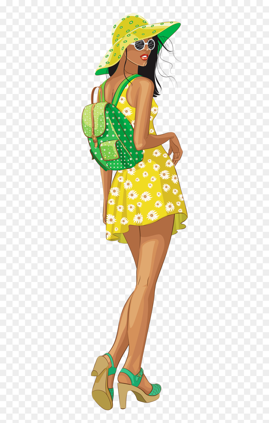 Confidence Drawing Inspirational - Sexy Female Mini Skirt Clipart, HD Png Download - chicas png