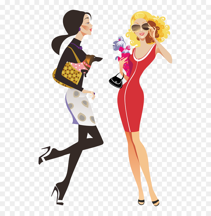 - Fashion Girl Vector Png - Women Fashion Vector Free, Transparent Png - chicas png