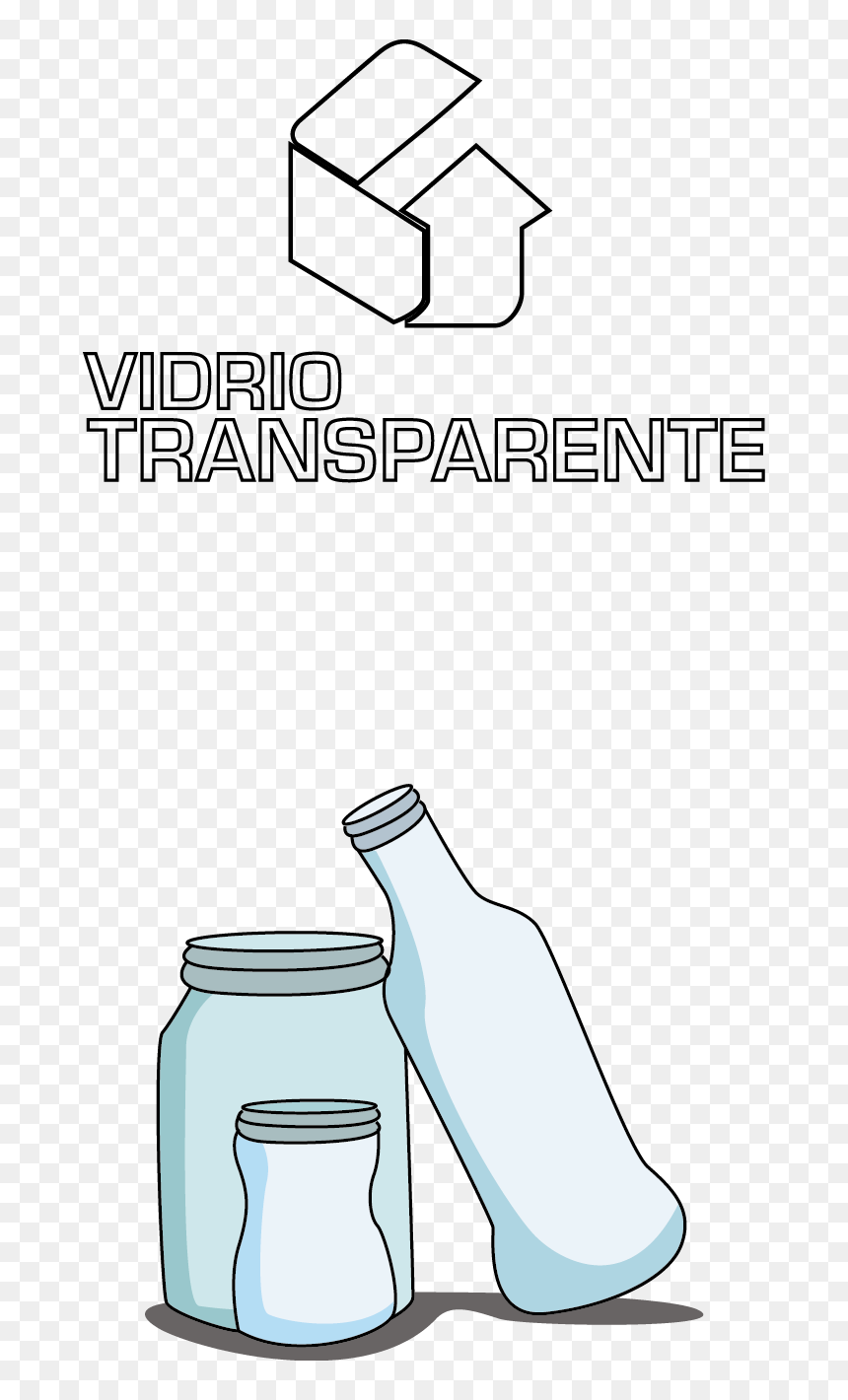 Glass Bottle, HD Png Download - vidrio roto png