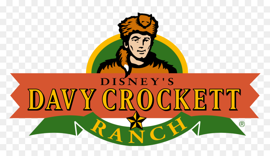 Davy Crockett Disney Logo, HD Png Download - ranch png