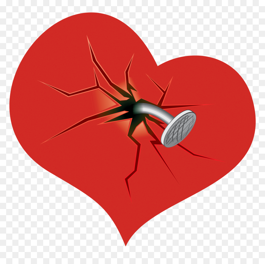 Download Broken Heart Png - Hate Love Images Hd, Transparent Png - corazon roto png