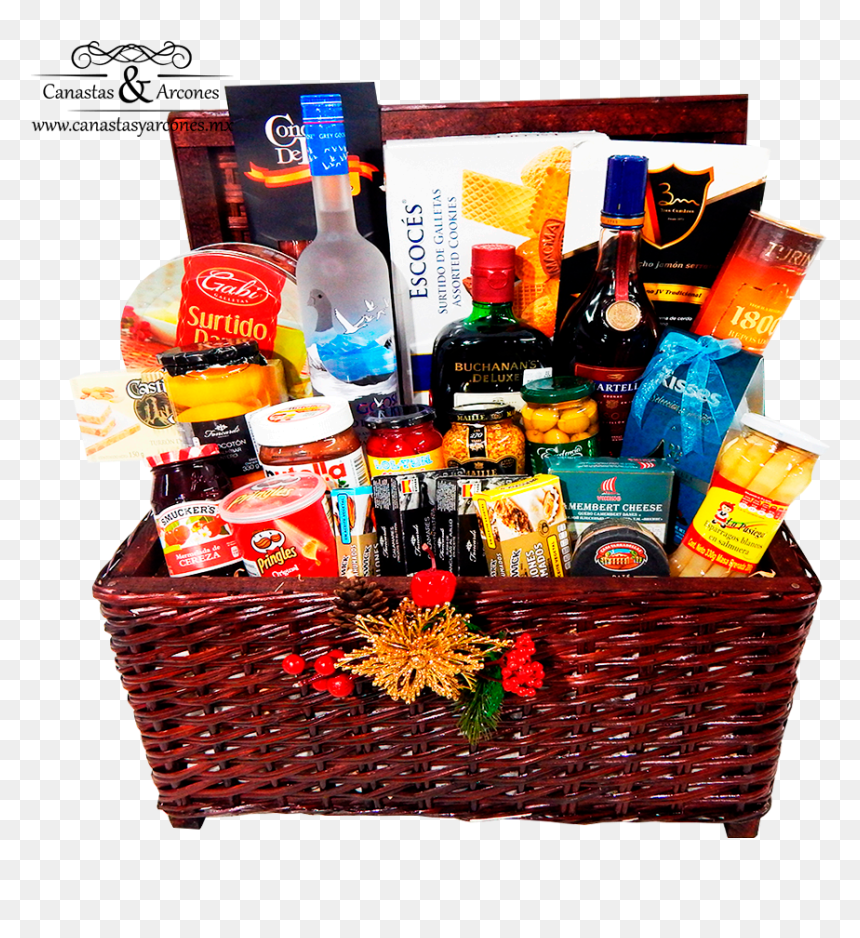 Lista De Proveedores De Liverpool Listones Navideños - Canastas Decoradas Para Regalo, HD Png Download - listones png