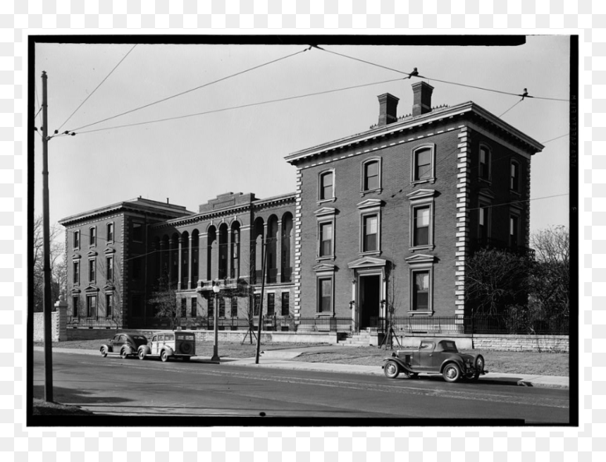 Missouri Botanical Garden, Henry Shaw Townhouse, 2345 - House, HD Png Download - city street png