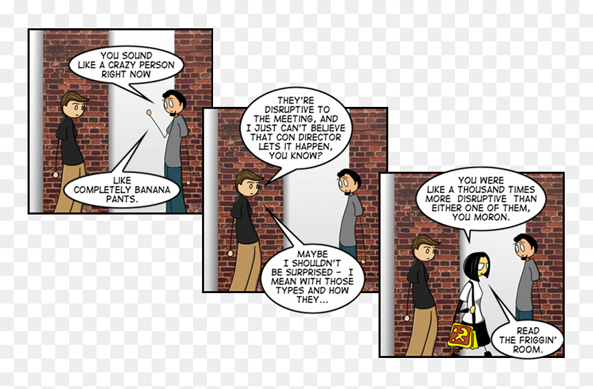 Crazy Town Banana Pants Is The Full Phrase - Comics About Human Nature, HD Png Download - crazy person png