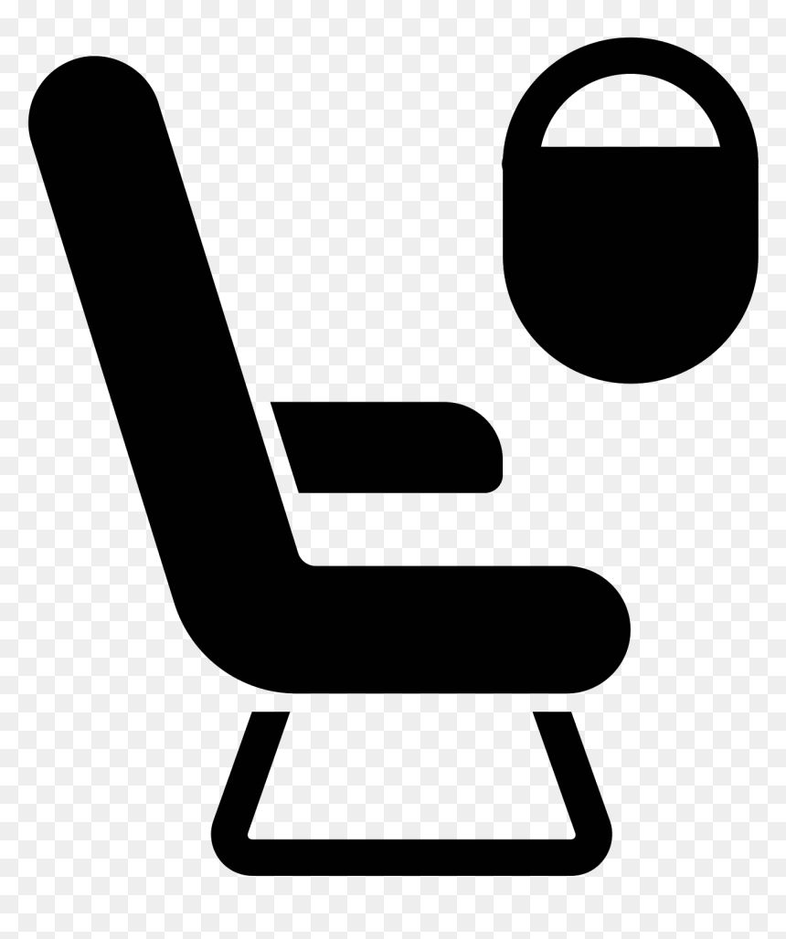 Seat Png Photo - Aircraft Seat Icon Png, Transparent Png - seat png