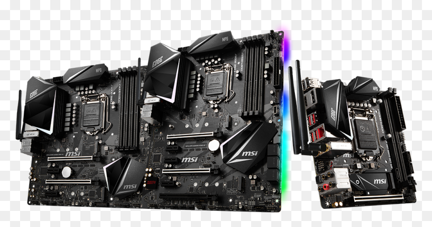 Msi Announces Two New Motherboard Families, The Ace - Msi Mpg Z390 Gaming Edge Ac, HD Png Download - pc.png