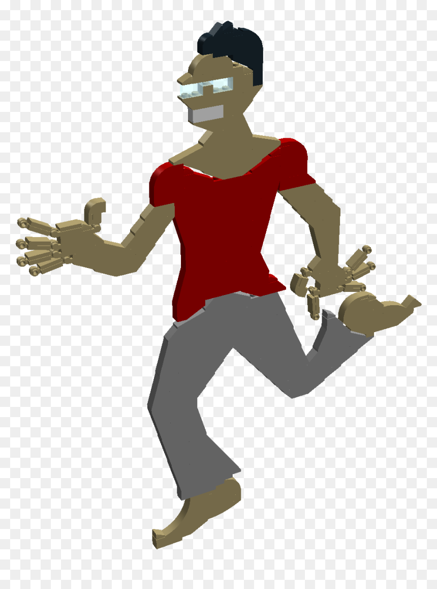 Illustration, HD Png Download - guy running png