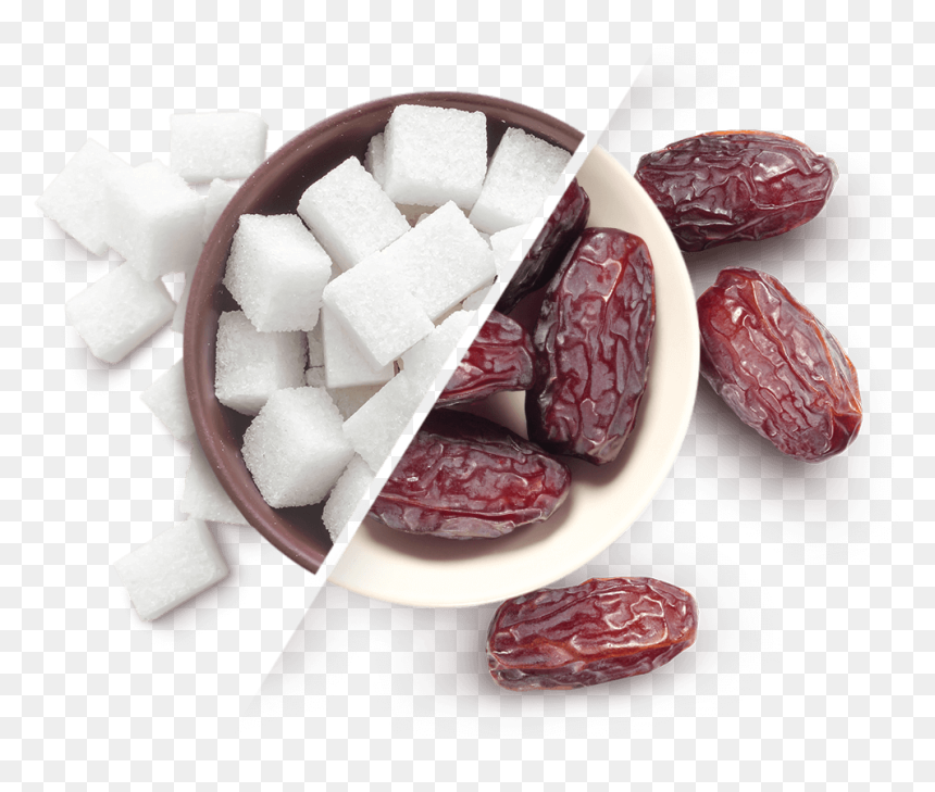 Sugar Dates Split Image - White Sugar Cubes, HD Png Download - dates png