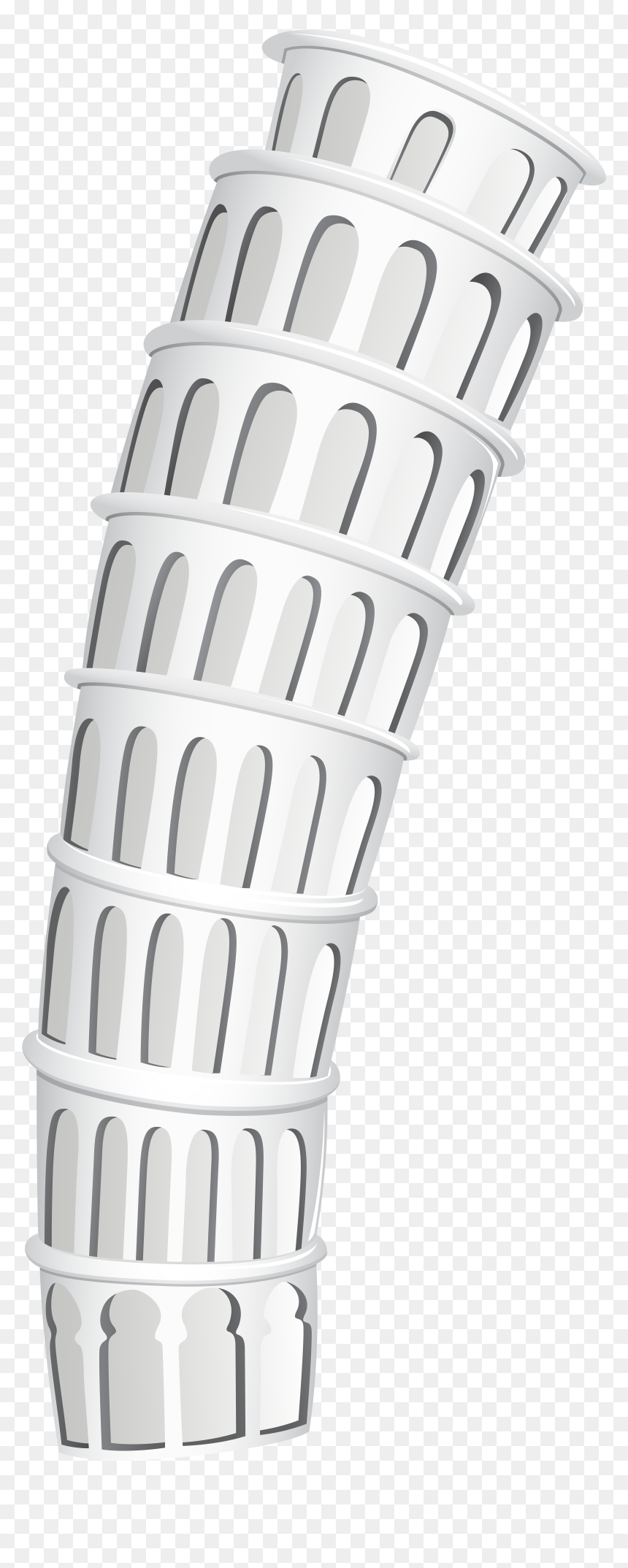 Leaning Tower Of Pisa Png - Leaning Tower Of Pisa Emoji, Transparent Png - cell tower png