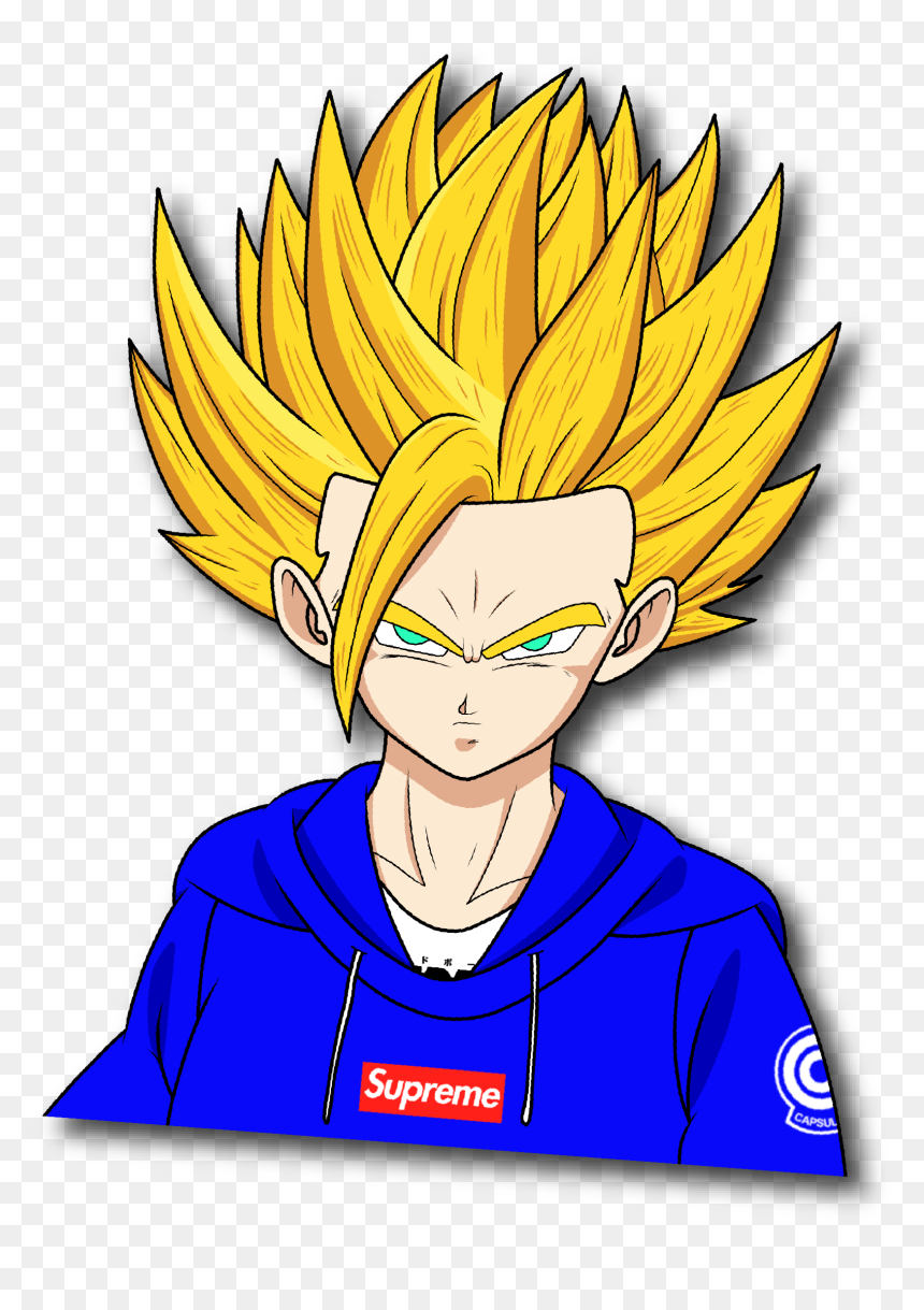Hype Ssj2 Gohan - Cartoon, HD Png Download - hype png