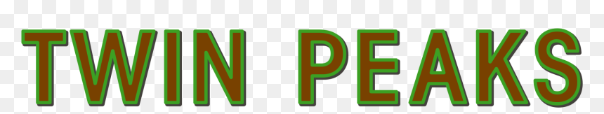 Twin Peaks Title, HD Png Download - twin peaks png