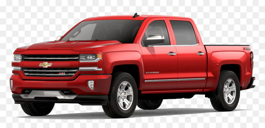 A Red 2018 Chevy Silverado - New Chevy Silverado 2018, HD Png Download - silverado png