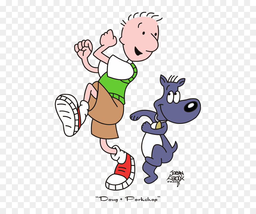 Transparent Pork Chop Clipart - Doug And Porkchop, HD Png Download - doug png