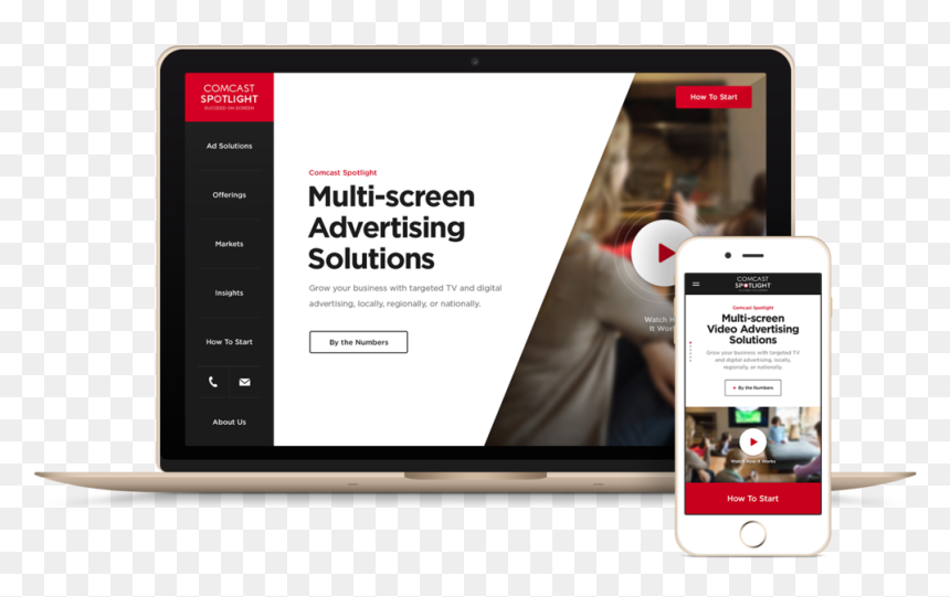 Comcast Spotlight All Devices, HD Png Download - comcast png