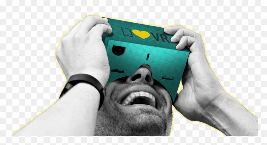 Viewer - Illustration, HD Png Download - google cardboard png