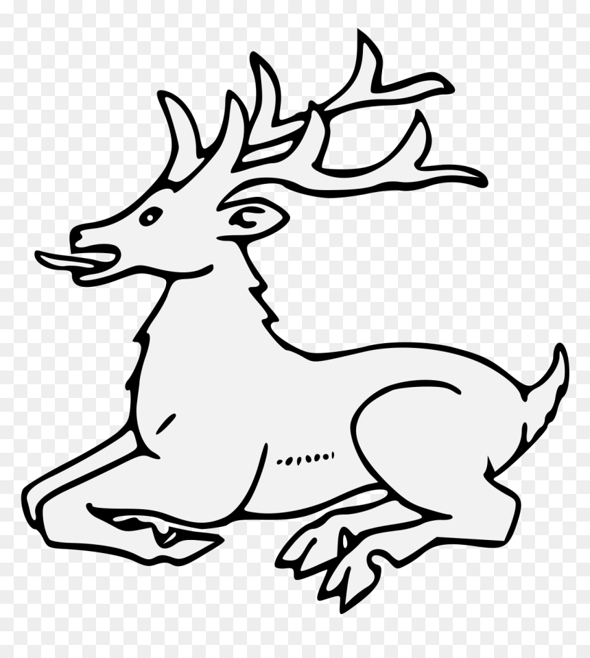 Stag - Cartoon, HD Png Download - stag png