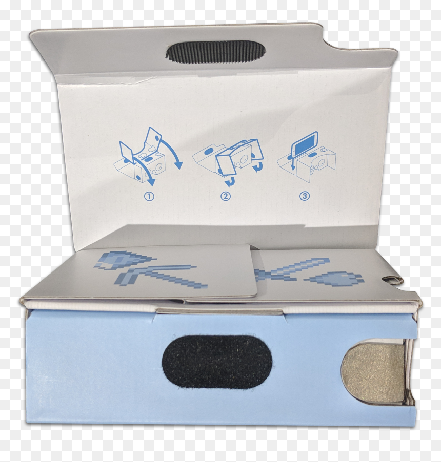 Stacyplays Google Cardboard - Box, HD Png Download - google cardboard png