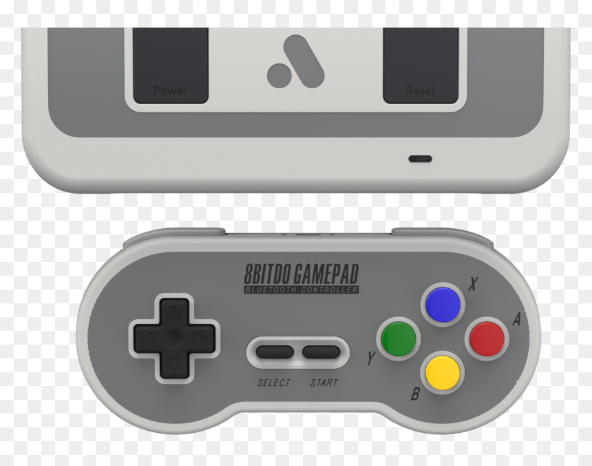 8bitdo Super Nt, HD Png Download - snes controller png