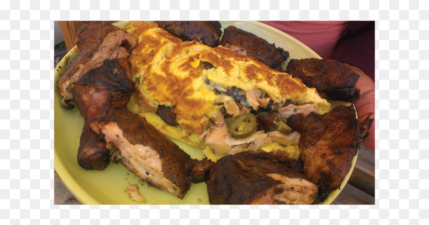 Jerk Chicken Omlette - Flamiche, HD Png Download - jerk chicken png